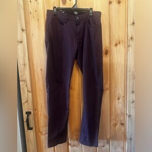 34x32 slim burgundy joseph abboud dress pants